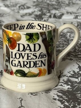 Emma Bridgewater “Dad Loves his Garden” 1/2 pint mug